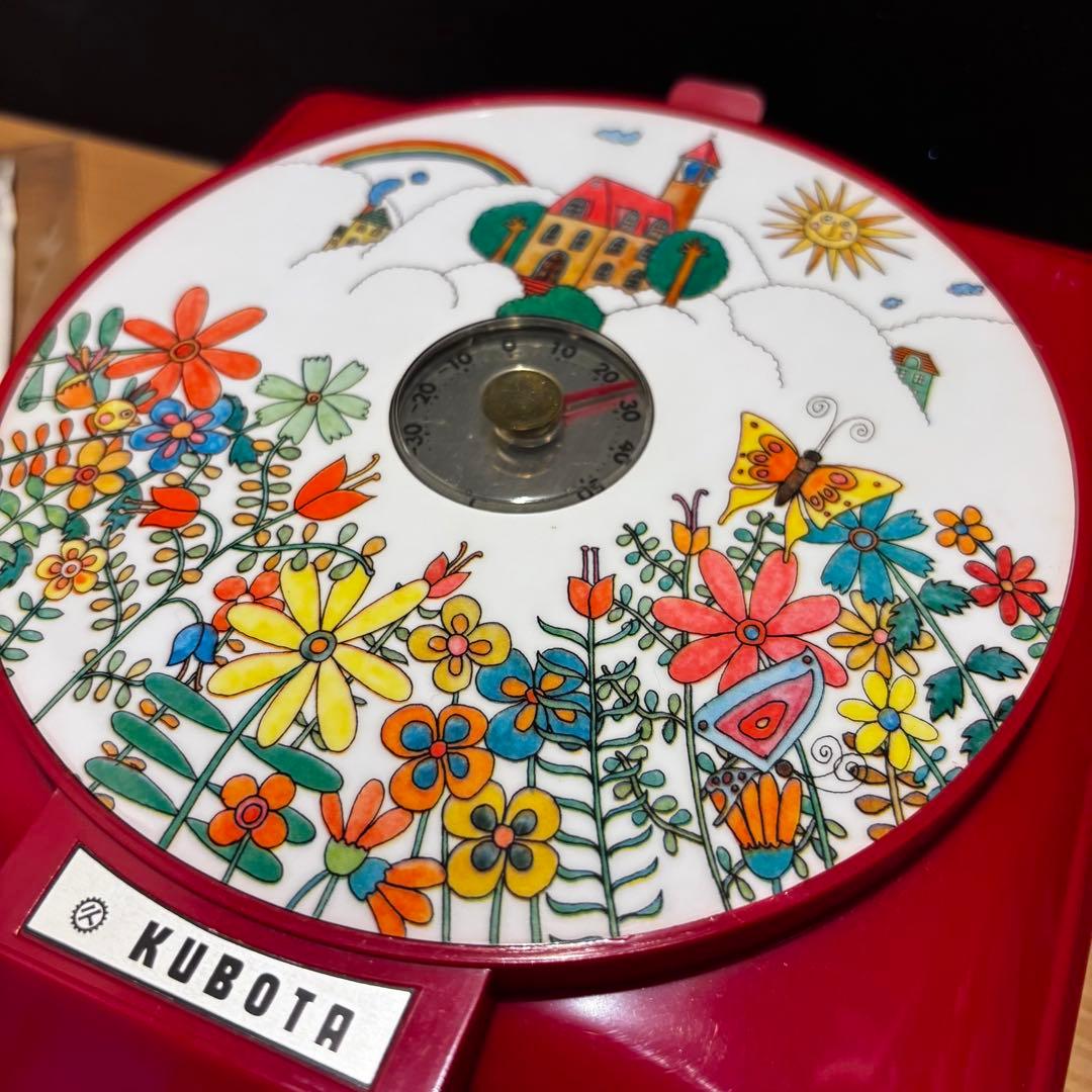 レトロポップ　キッチンスケール壁掛けはかり　クボタ　計量器具　昭和レトロ