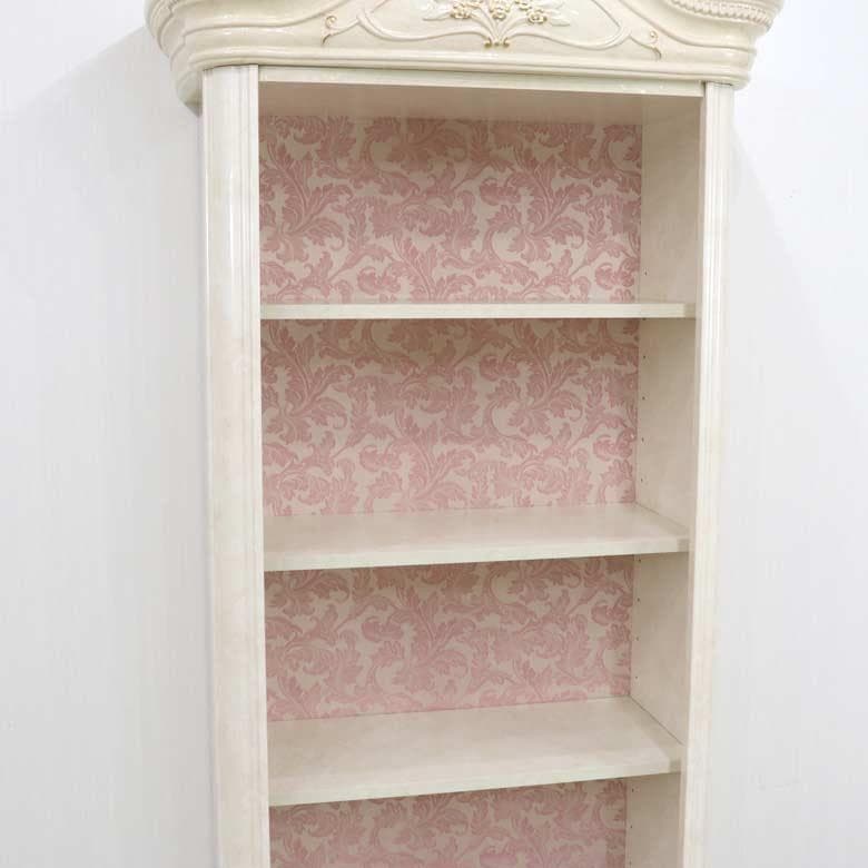 サルタレッリ アマルフィ ブックケース 本棚 完成品 アイボリー