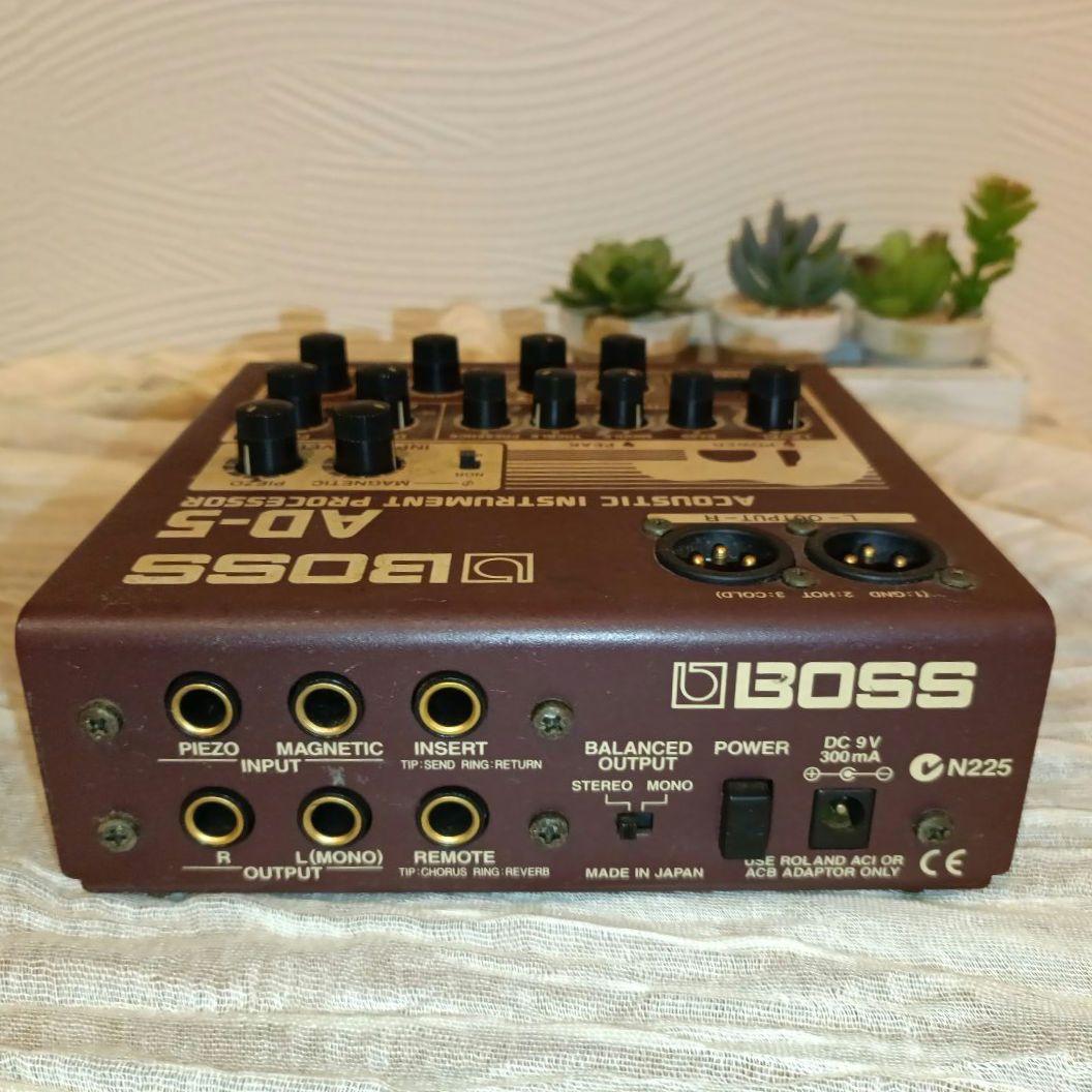 BOSS AD-5 アコースティック用プリアンプ