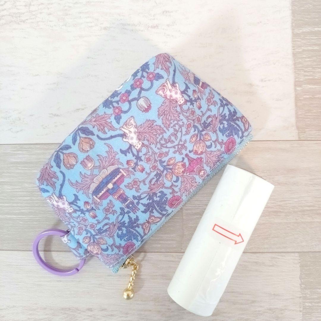 専用☆サテン生地バッグ＋ミニポーチ＆ズレてるかも？ポーチ☆ジョリーフルール