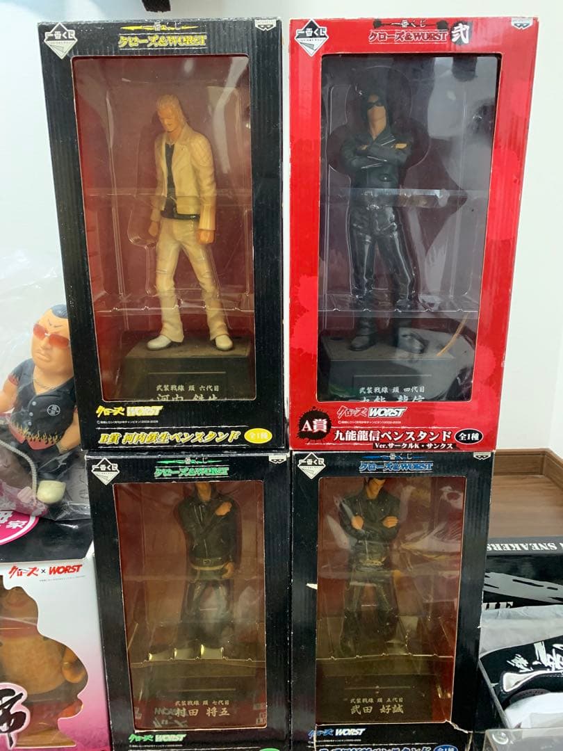 クローズ、ワースト グッズ レア フィギュア 他 豪華セット 武装戦線
