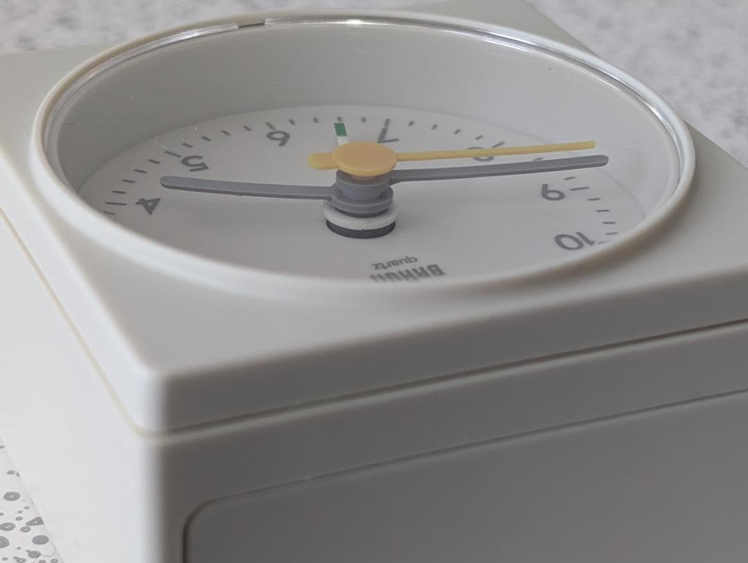 80s ビンテージ BRAUN AB1 4746 アラームクロック 希少 オフ白 - メルカリ