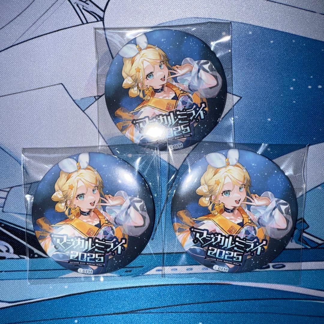 マジカルミライ2025 缶バッジ 鏡音リン マジミラ - メルカリ