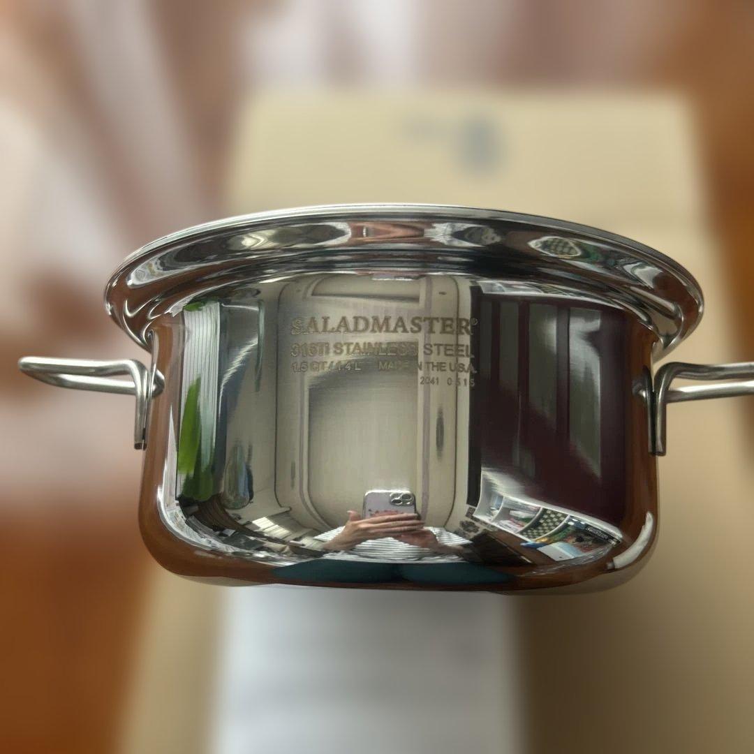 サラダマスター鍋 両手鍋 1.5QT