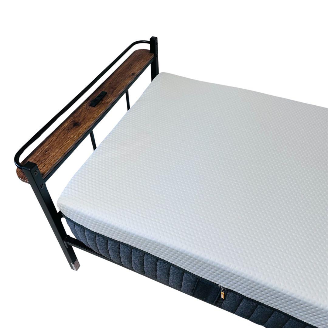 美品‼️エマ スリープ❤️エマ ハイブリッド V2❤️シングル❤️ベッドフレーム❤️セット