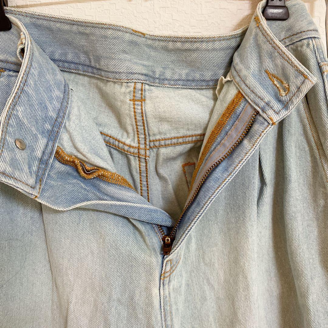 GU 221-269471 ハイウエストマムジーンズ L - メルカリ