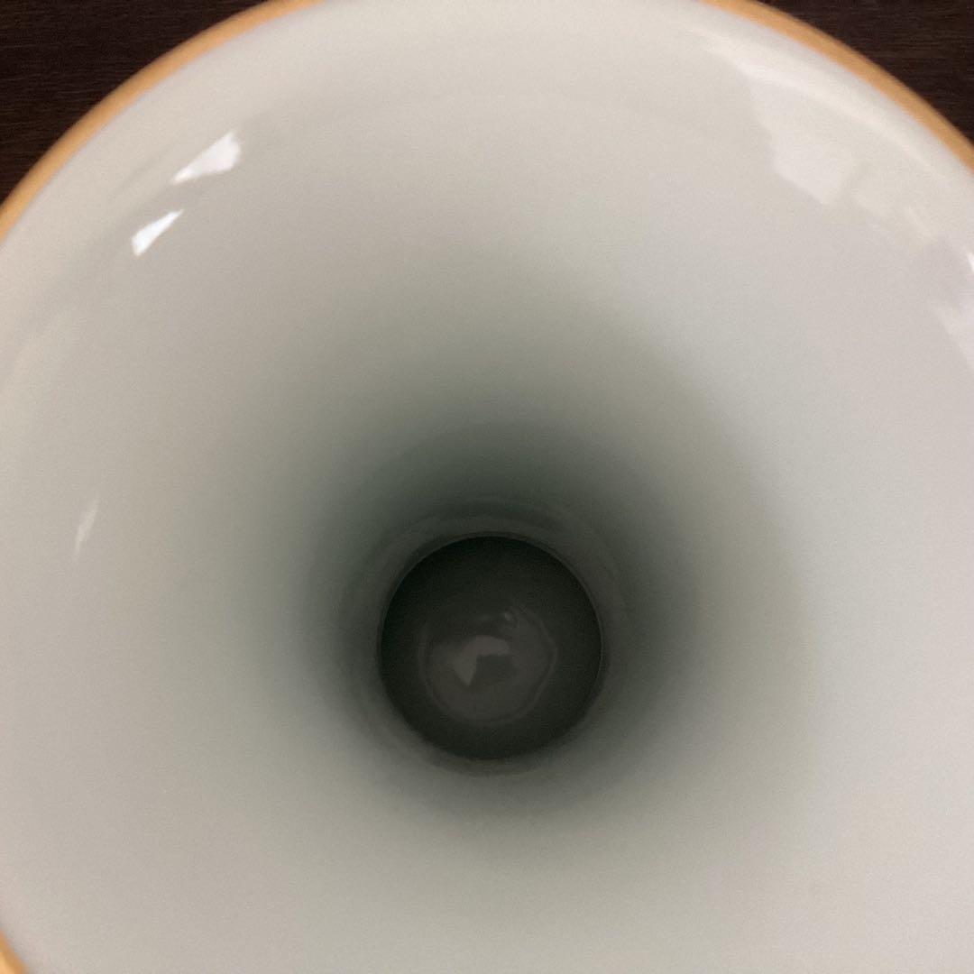 深川製磁　ブルーチャイナ　花瓶