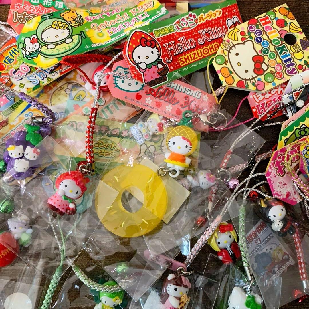 み*き様 ★希少★レア多数　ご当地キティ　フルーツ　根付　ストラップ　非売品　ま