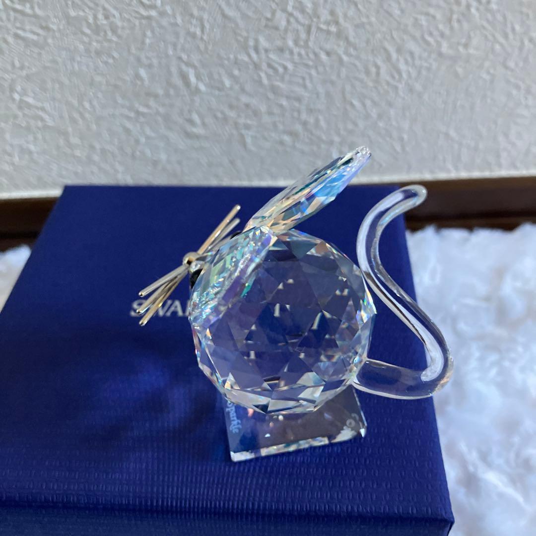 スワロフスキー　置物　ネズミ　125周年記念限定生産品　大サイズ