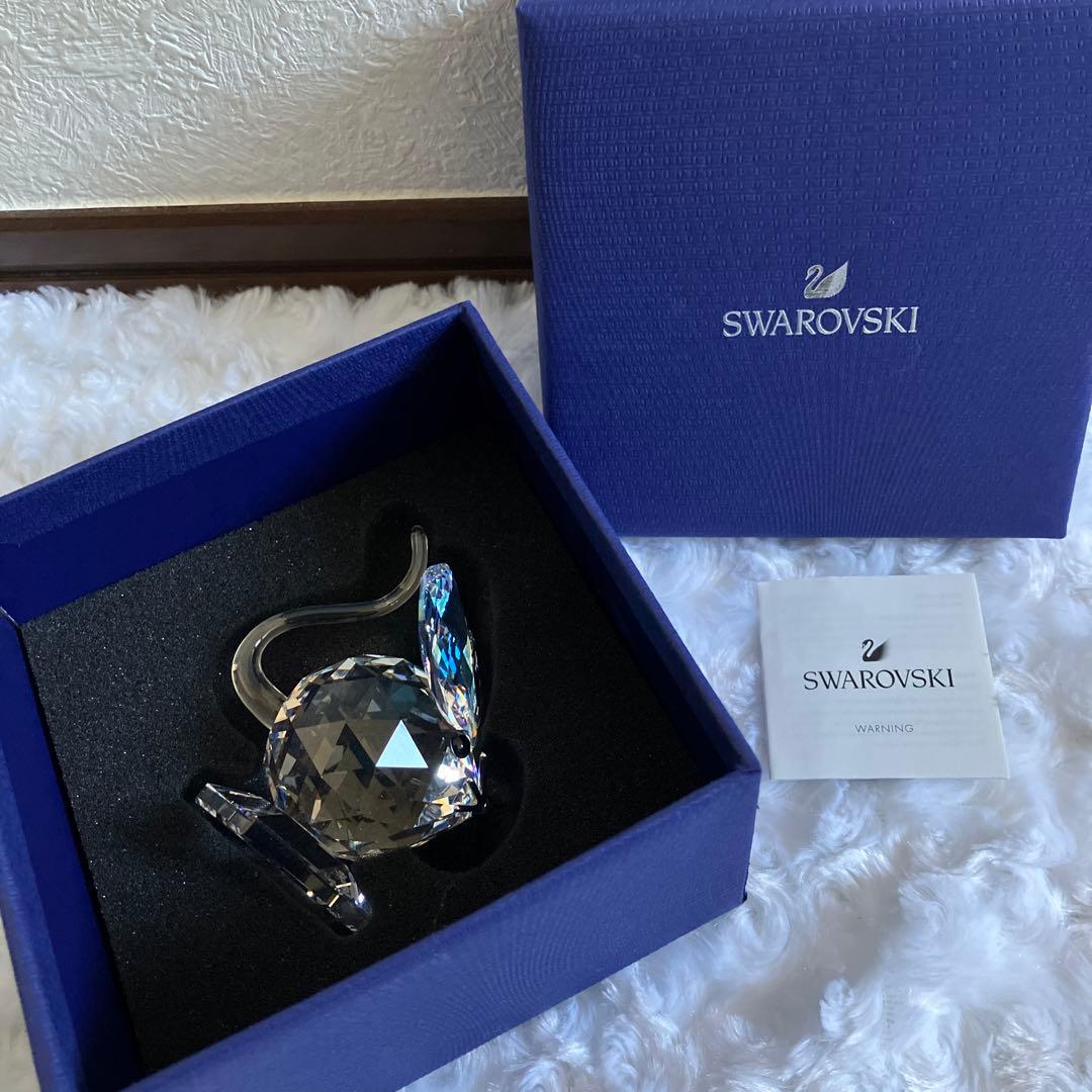 スワロフスキー　置物　ネズミ　125周年記念限定生産品　大サイズ