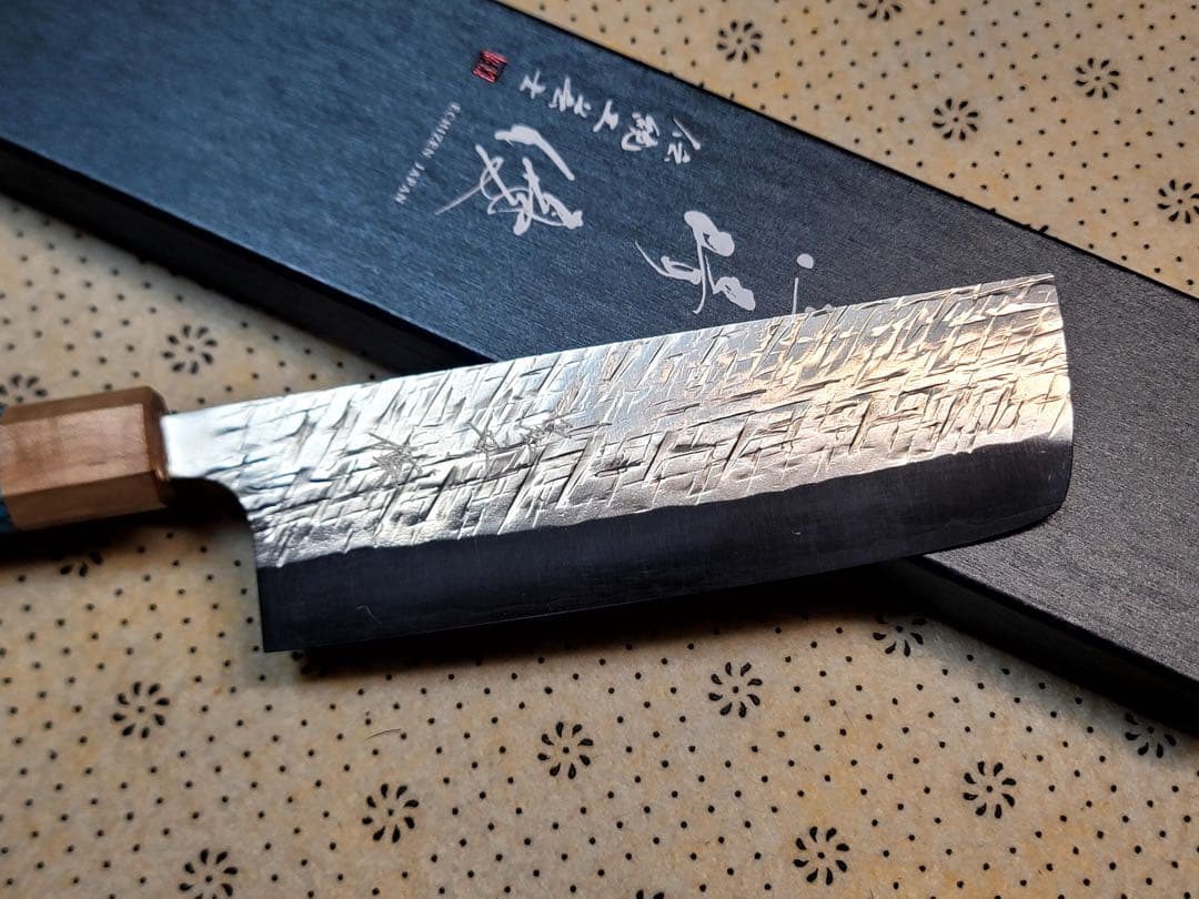 黒崎優　雷神　スペシャルコバルト　菜切　165