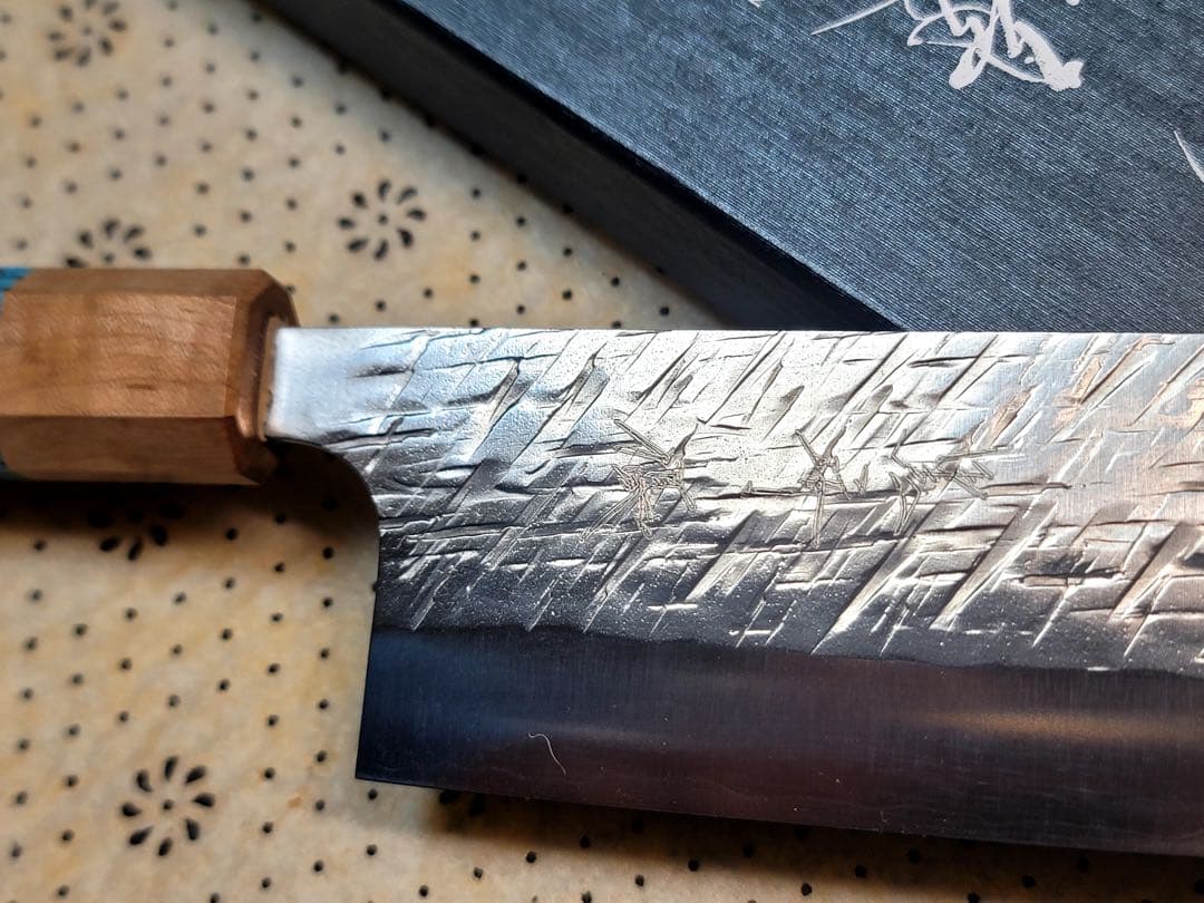 黒崎優　雷神　スペシャルコバルト　菜切　165