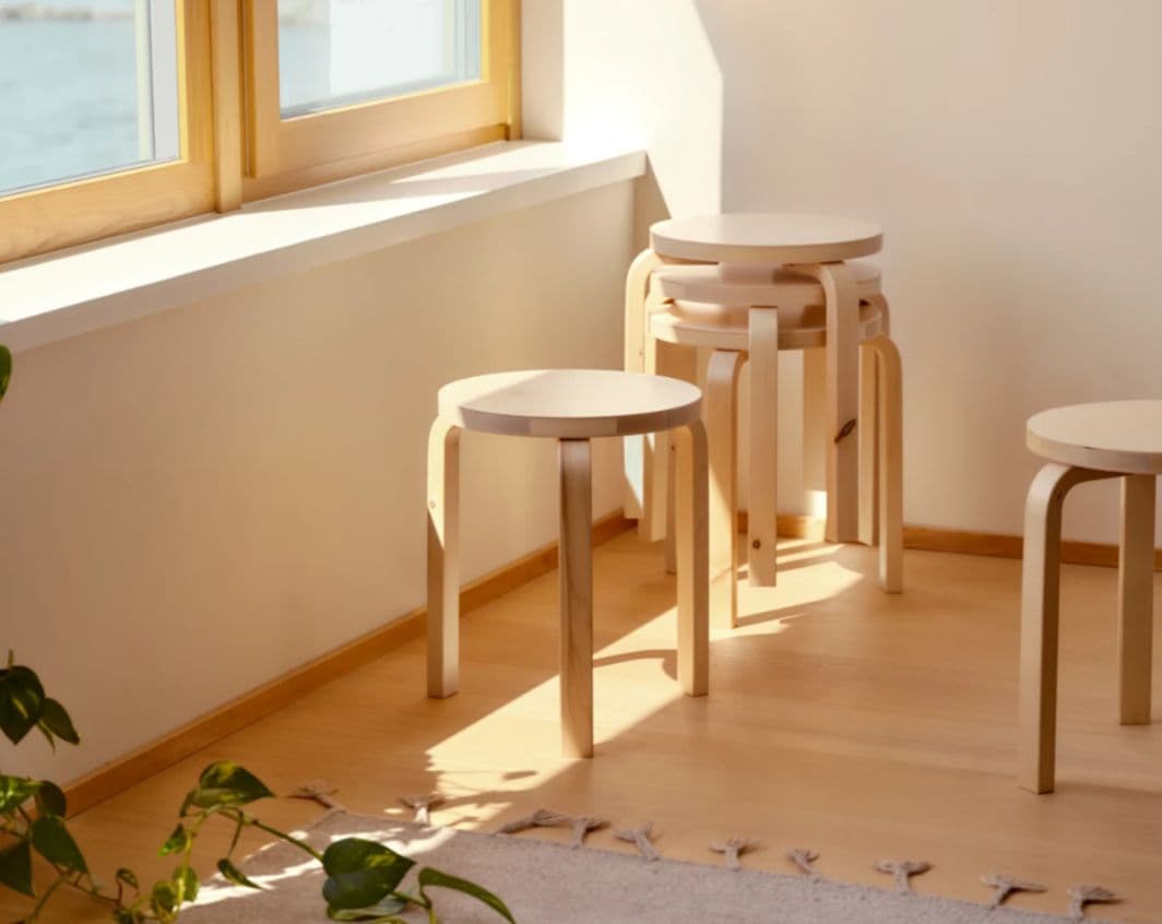 【新品】artek stool 60（90周年記念 ヴィッリ） Villi