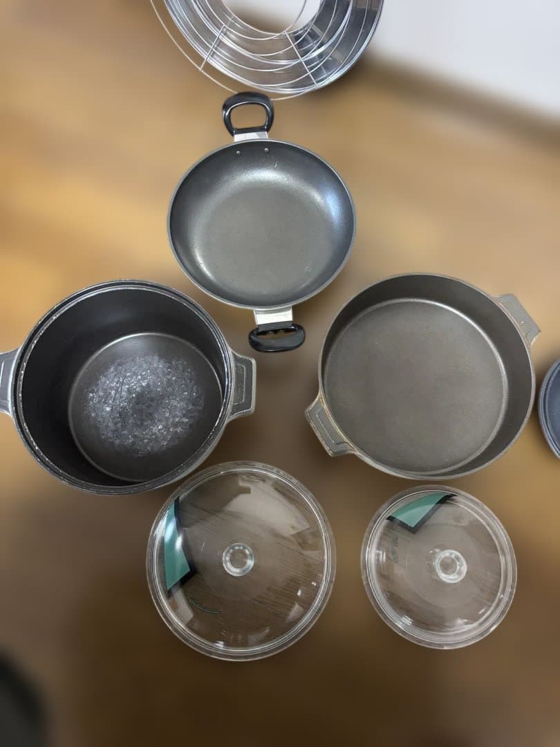 MDTクッキングヒーター付属 無水鍋セット NM-058 068用