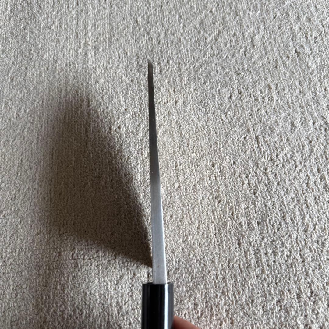 包丁 出刃包丁 手打 安来鋼 青二号 高級包丁 定義作 180mm 刻印あり