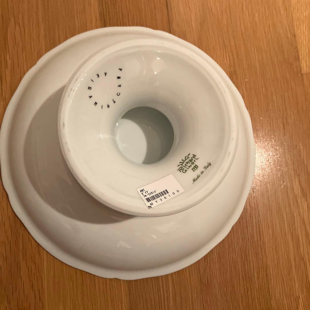 リチャードジノリ×皆川明 フルーツスタンド&シュガーポット ミナ