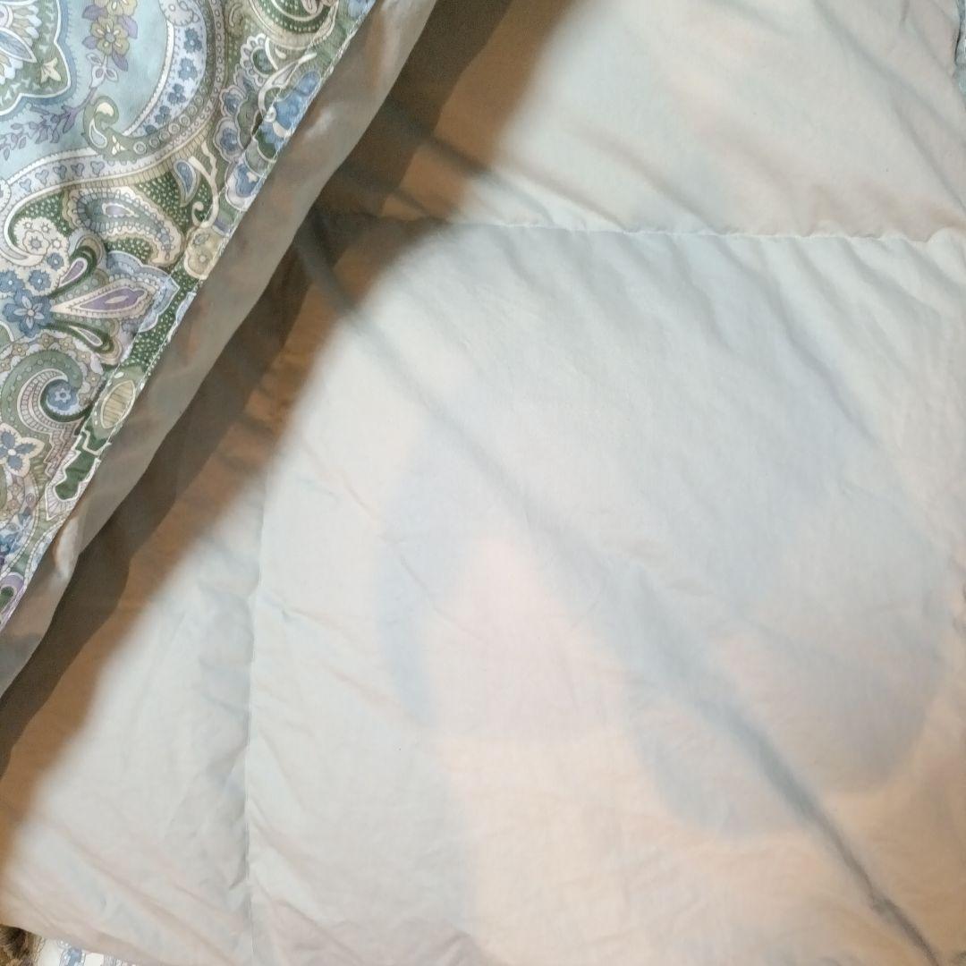 西川産業 羽毛布団 スカンジナビア産高級羽毛布団 美品（東京西川の