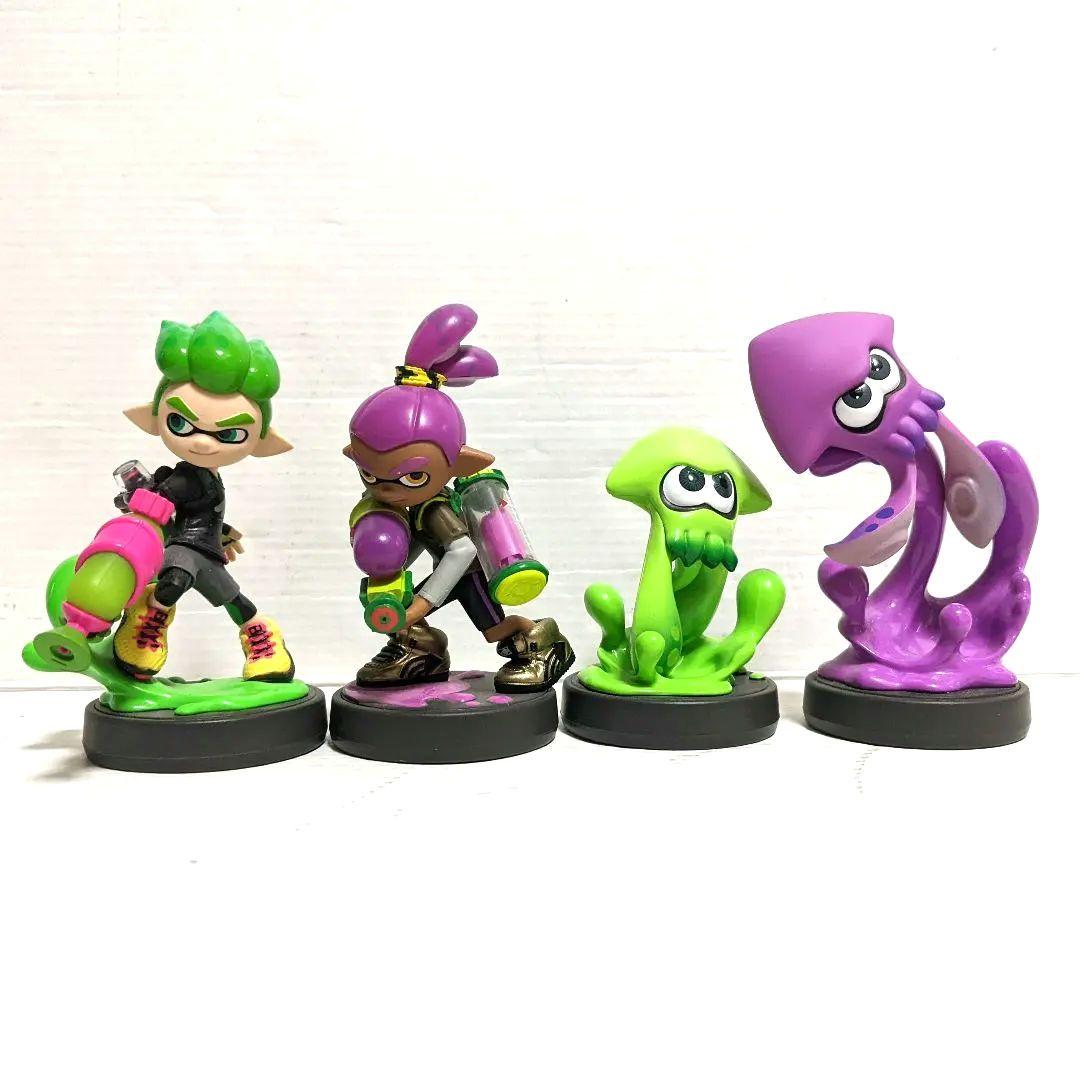 スプラトゥーン　Splatoon　amiibo　アミーボ　14体セット