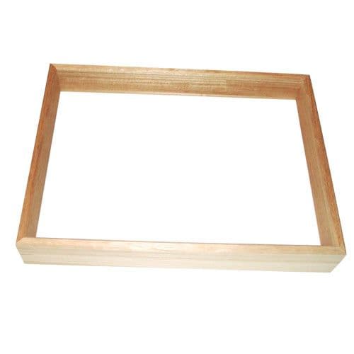 【新品】木製標本箱　30cm x 40cm x 6cm