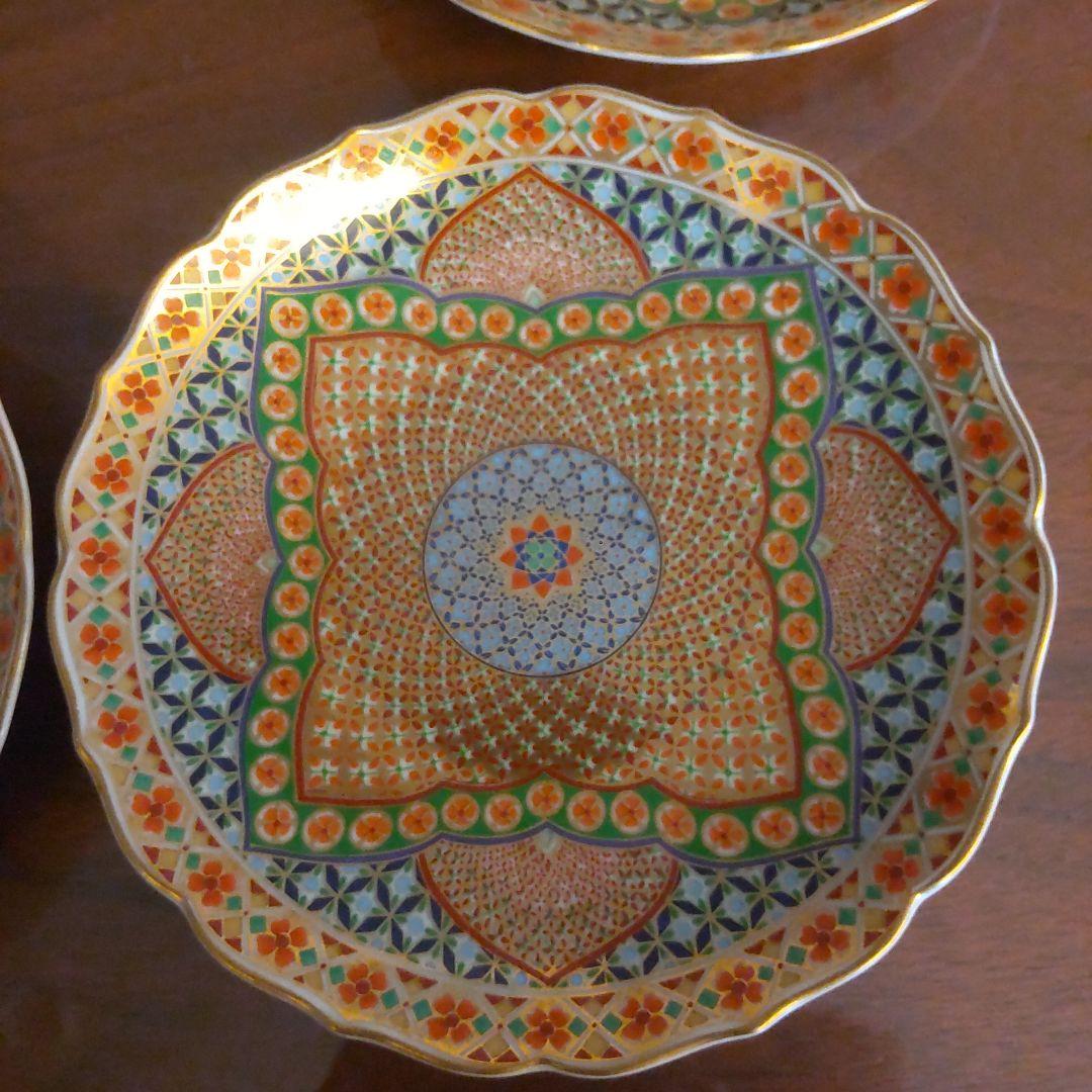 前畑陶器 庫山窯 献上手金彩 銘々皿5枚セット 新品未使用 - メルカリ