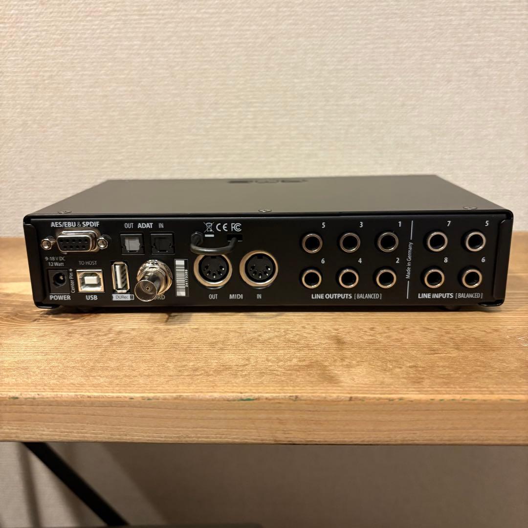 【新品同様】RME Fireface UCXII オーディオインターフェイス