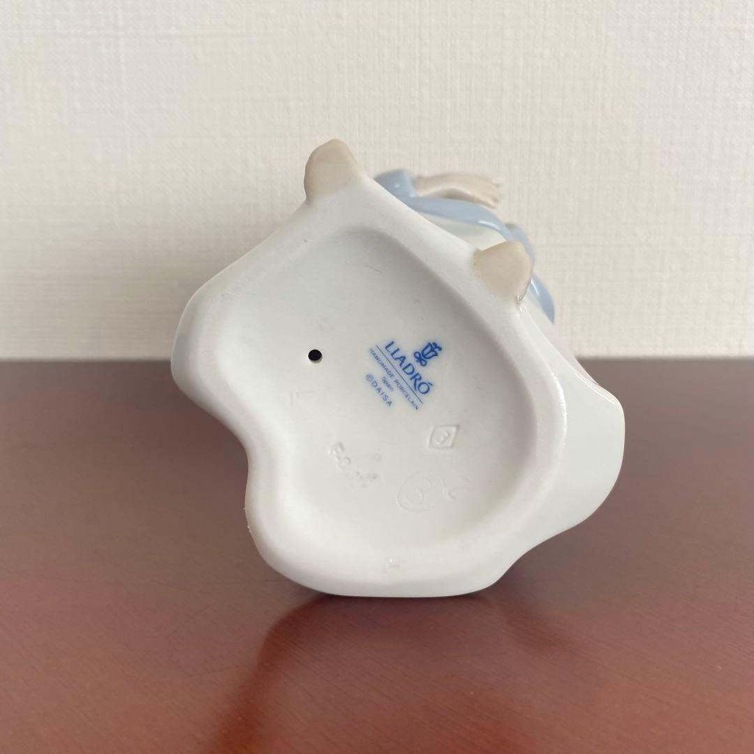 LLADRO リヤドロ 『 天使の宝もの 』うさぎを抱いた天使 うさぎ 天使