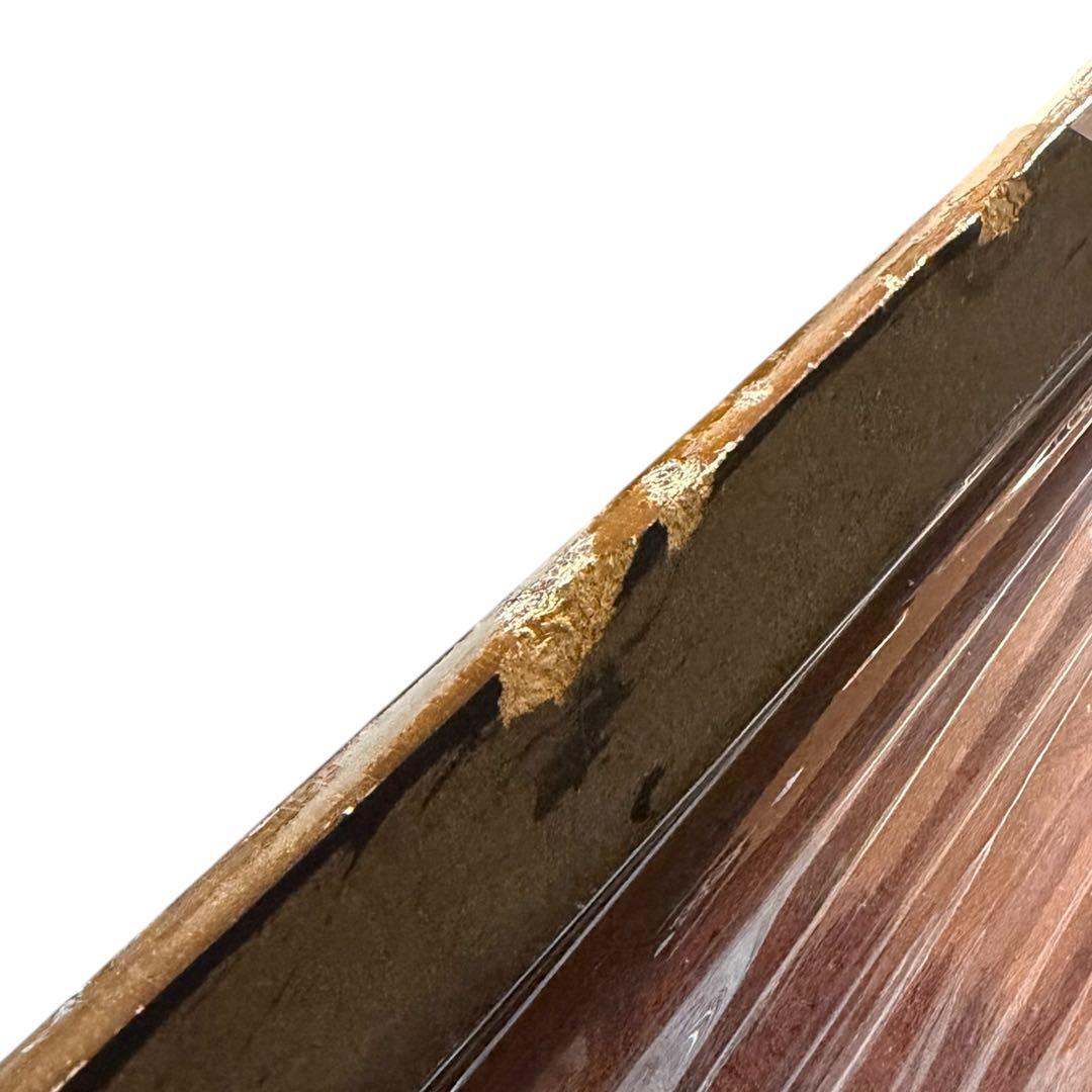 アンティーク調 猫脚 サイドテーブル 引き出し付