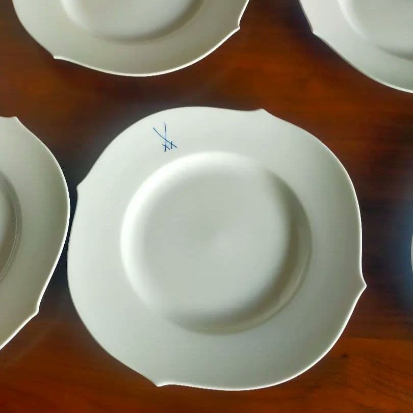 【マイセン】剣マーク　28cm ディナープレート　大皿5枚セット 13.75万円
