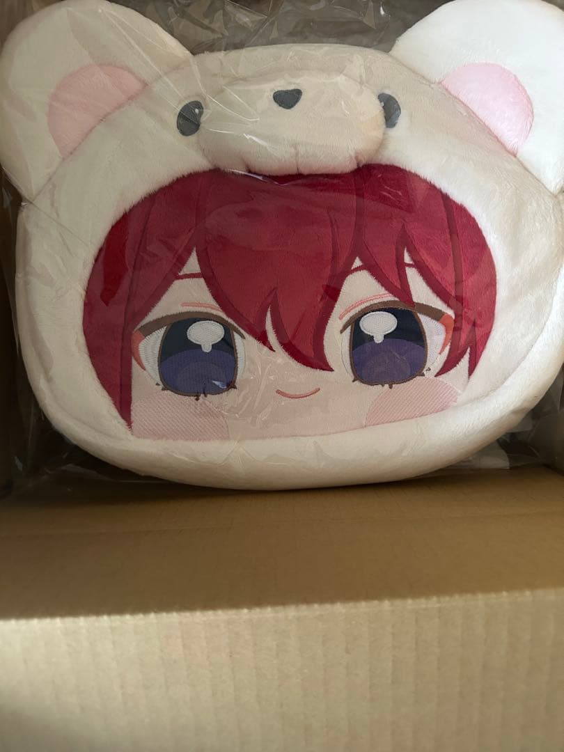 あんスタ いつぬい おかおBIGショルダー 朱桜司 - メルカリ