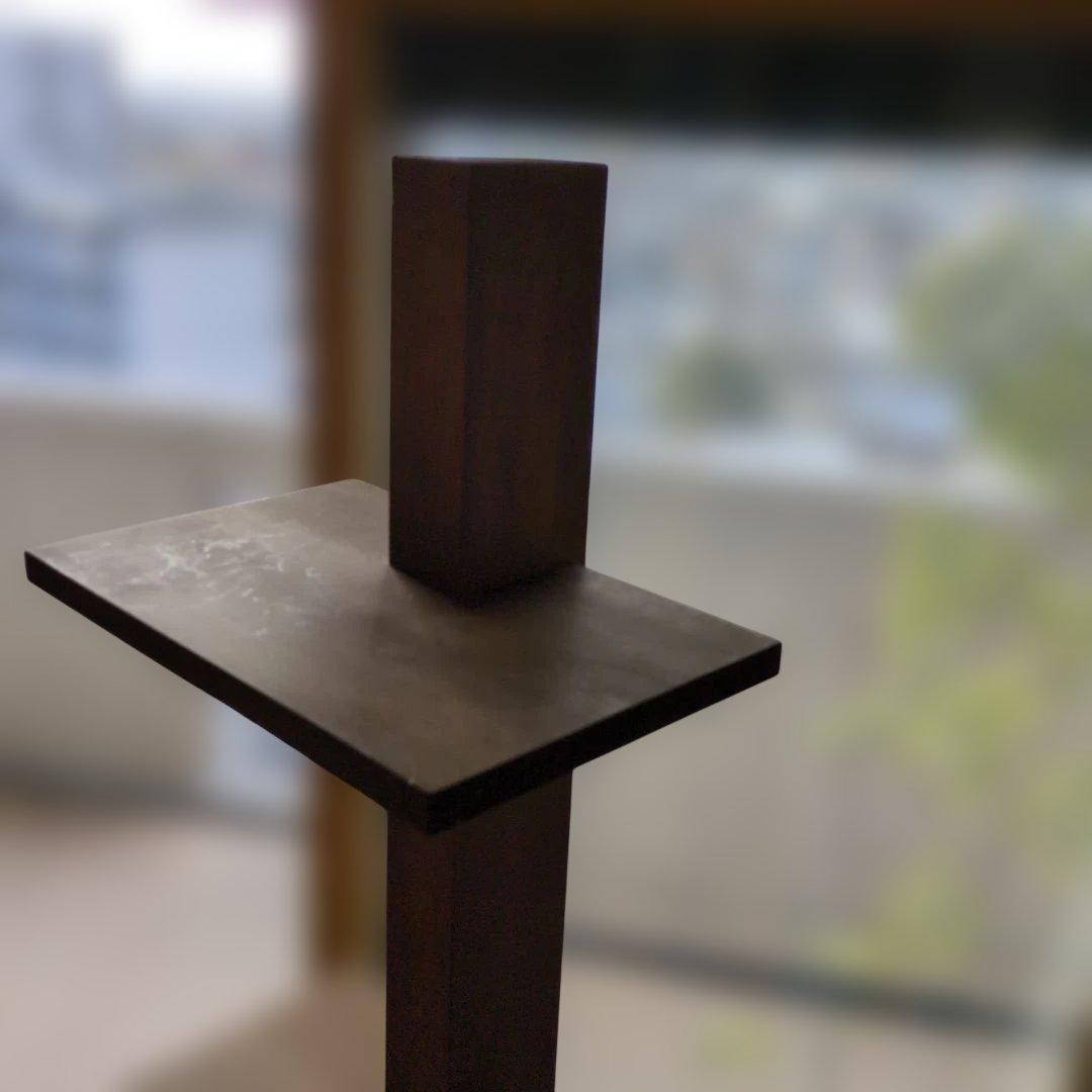 木製ラック 4段 ブラウン