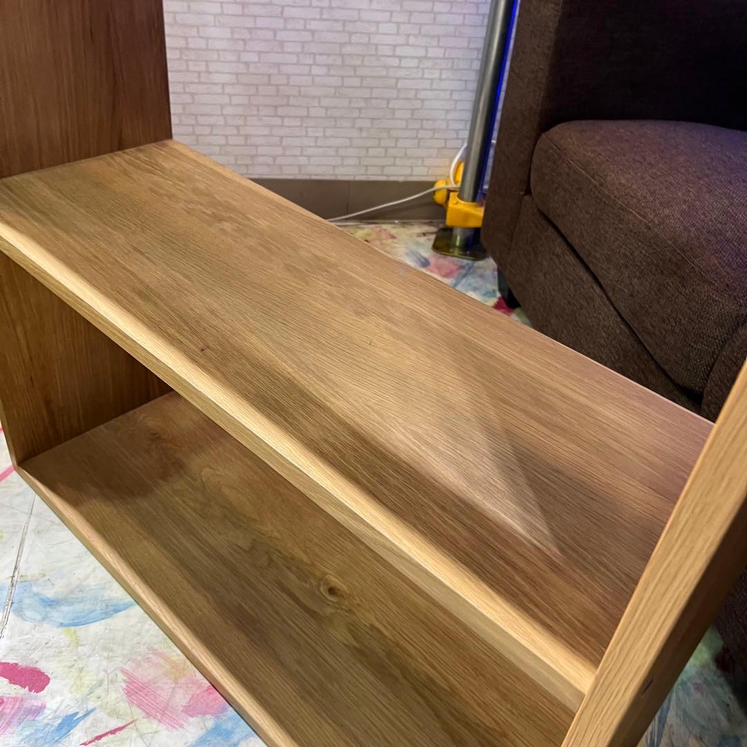 【無印良品】スタッキングシェルフ◆◇オーク材◆◇完成品◆◇