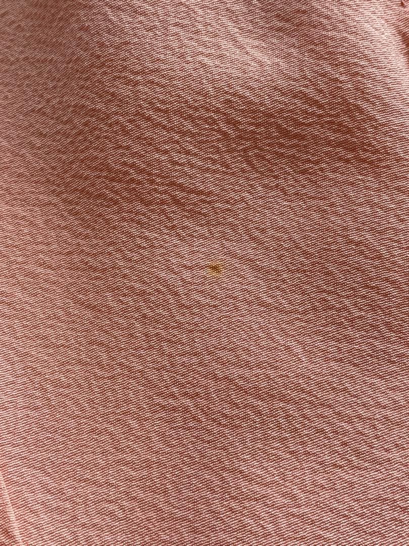 7歳七五三お着物　正絹　縮緬地　長襦袢