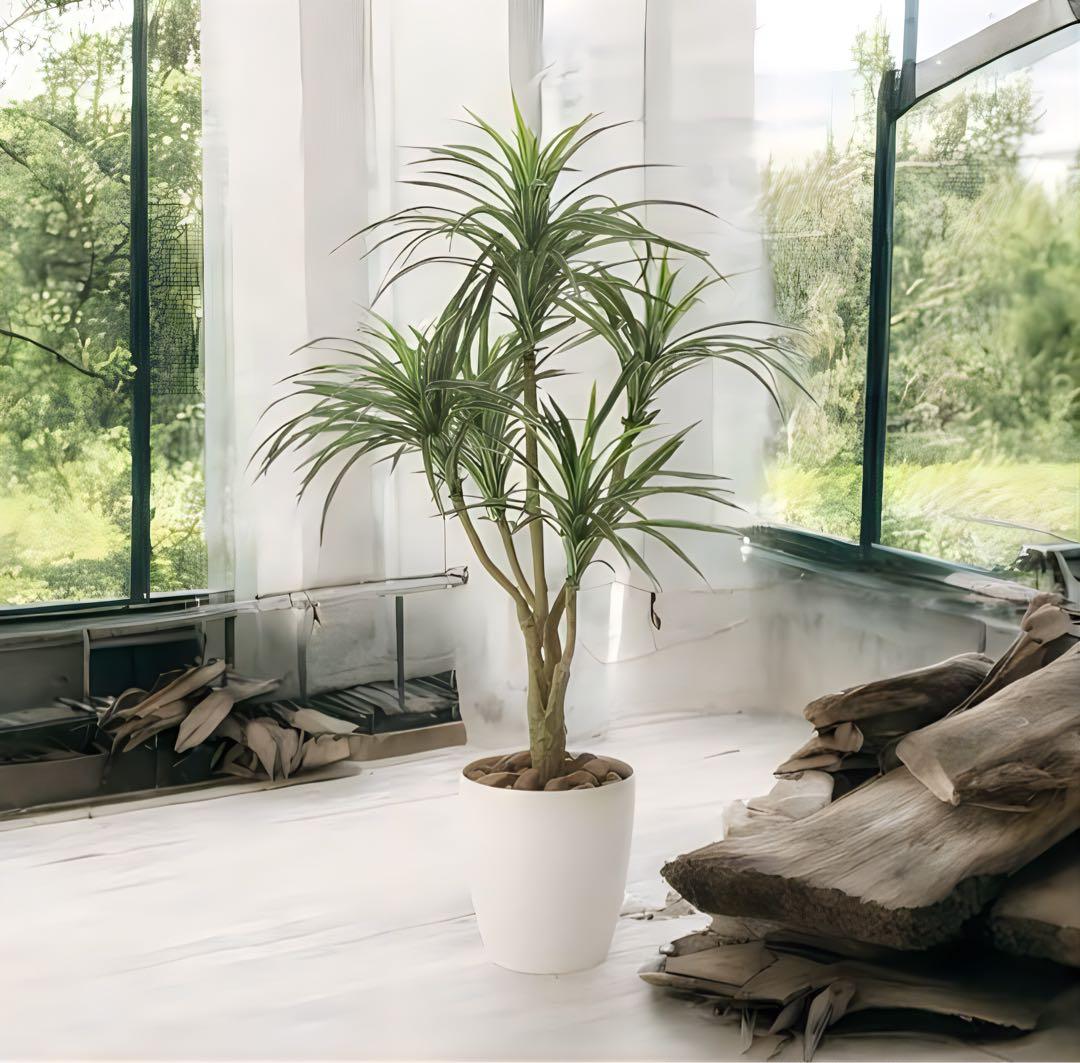 光触媒　人工観葉植物　ウォールグリーン　フェイクグリーン　ユッカ90センチ