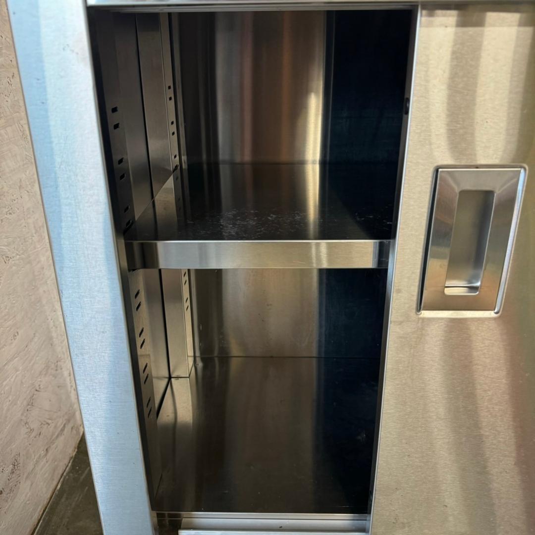 ＠マルゼン ステンレス製 戸棚 BH-064N 食器庫 業務用 Y0273