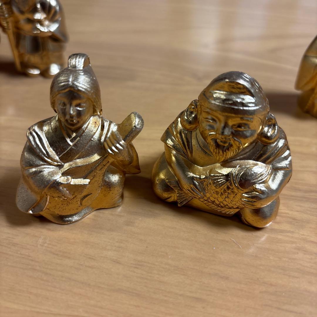 七福神 金色置物セット 8体 - メルカリ