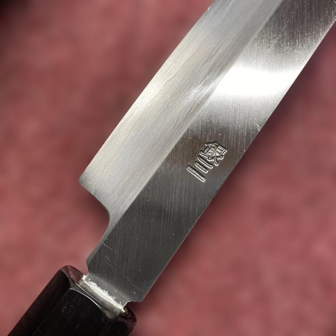 銀三　両刃　柳刃包丁　300㎜ 尺0寸