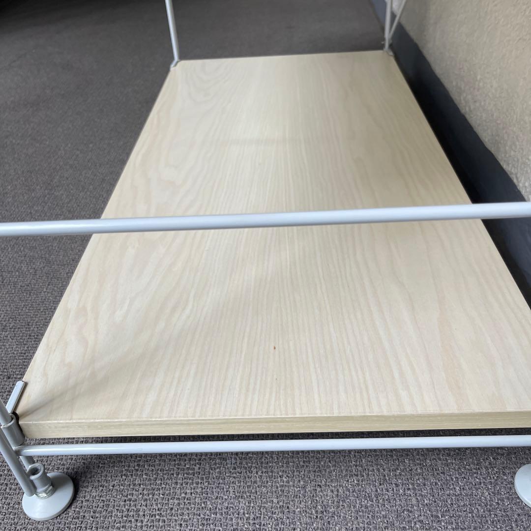 無印良品　￼ステンレスユニットシェルフ