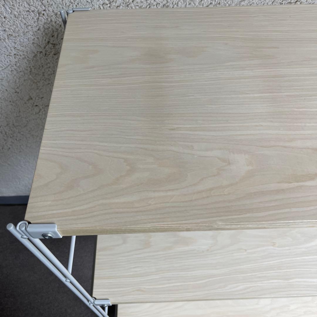 無印良品　￼ステンレスユニットシェルフ