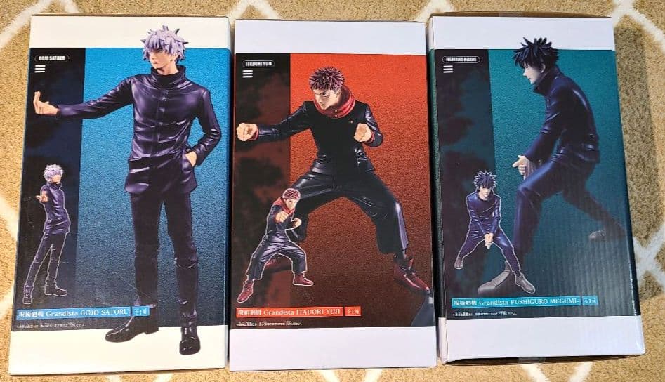 呪術廻戦 Grandista 虎杖悠仁 五条悟 伏黒恵 フィギュア - メルカリ