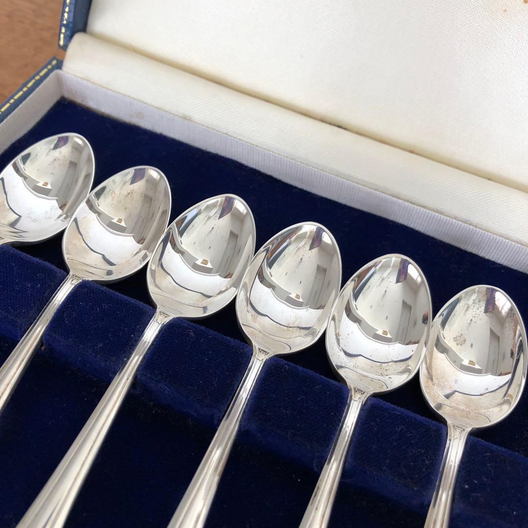 MAPPIN&WEBB 純銀　デミタススプーン6本　マッピン＆ウェッブ　シルバー