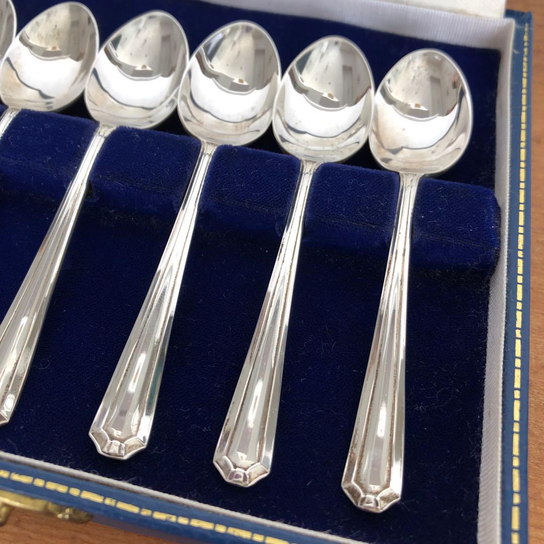 MAPPIN&WEBB 純銀　デミタススプーン6本　マッピン＆ウェッブ　シルバー