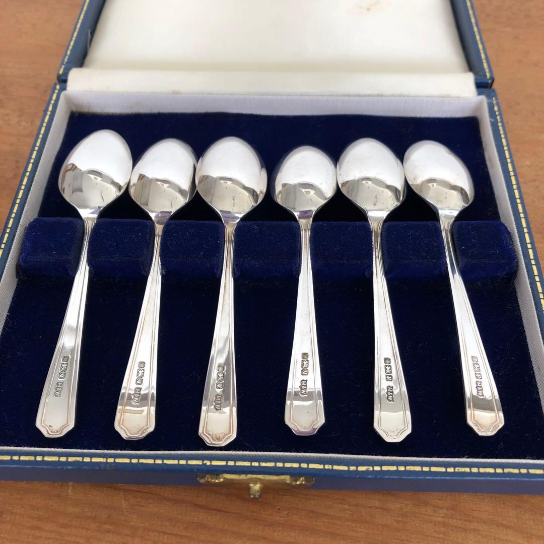 MAPPIN&WEBB 純銀　デミタススプーン6本　マッピン＆ウェッブ　シルバー