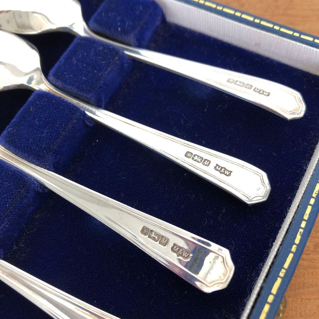 MAPPIN&WEBB 純銀　デミタススプーン6本　マッピン＆ウェッブ　シルバー
