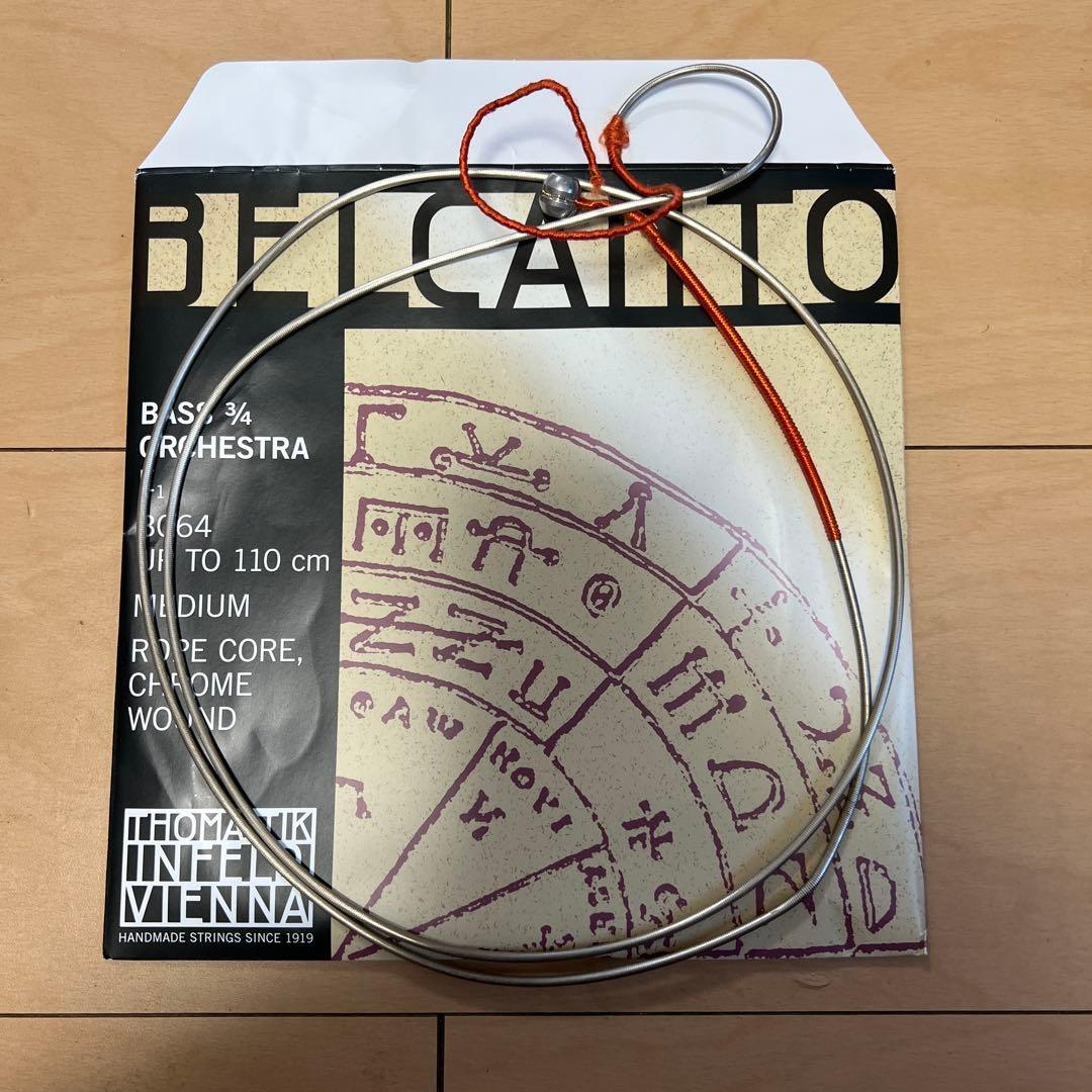 中古品】コントラバス弦 ベルカント EADG セット - メルカリ