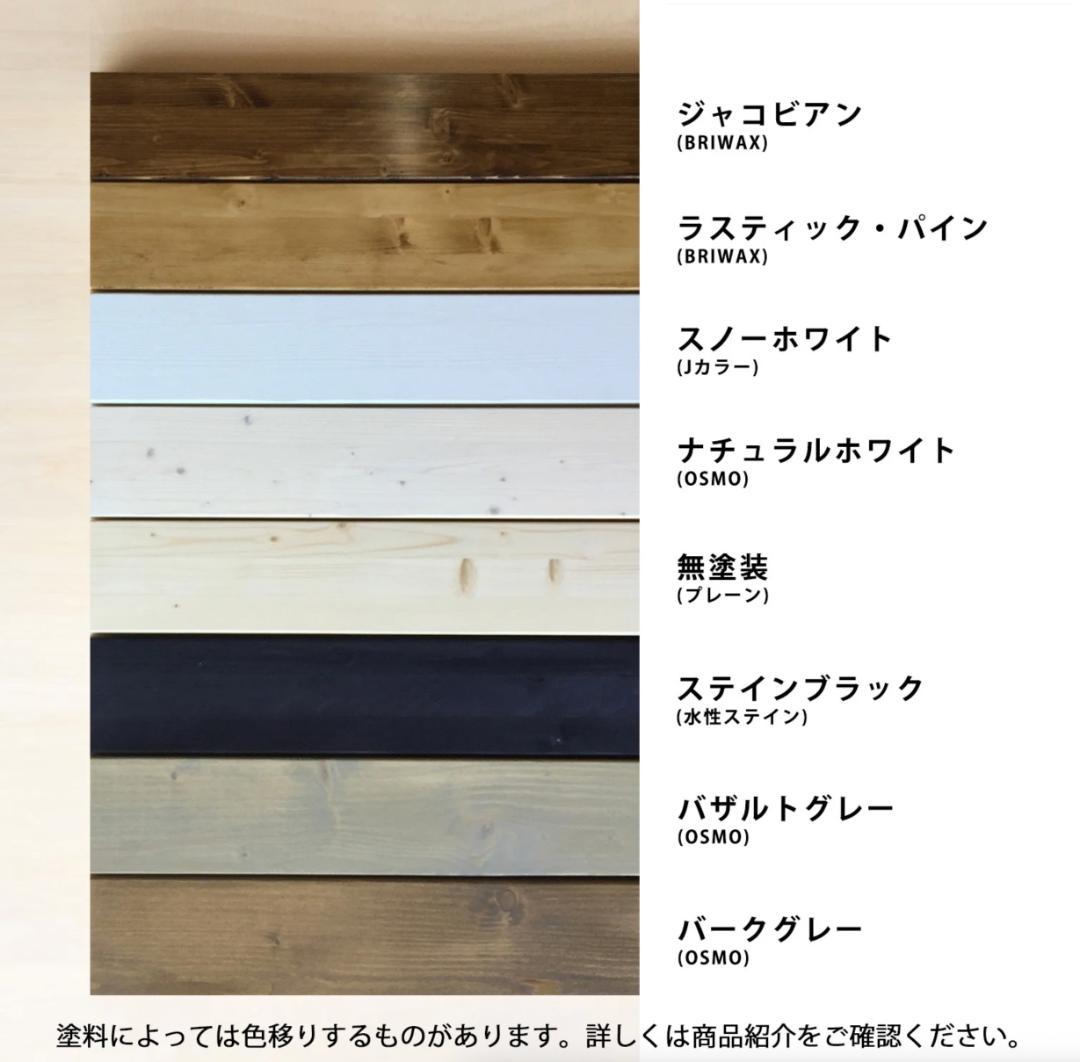 LABRICO 1×8追加棚板 S 4セット ラブリコ棚