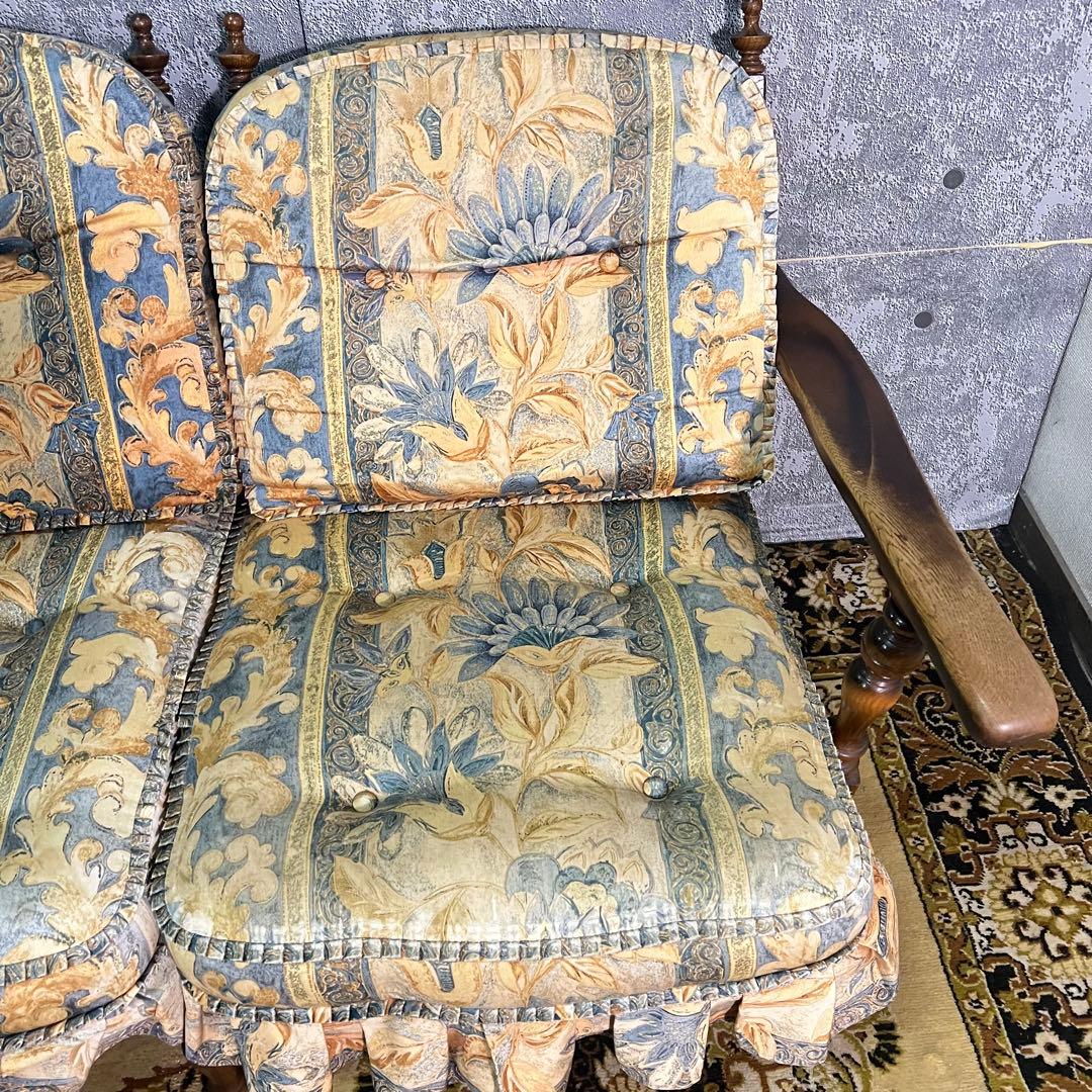 ꧁飛騨産業꧂キツツキマーク 3人掛けセパレートソファ&1人掛けアームソファセット