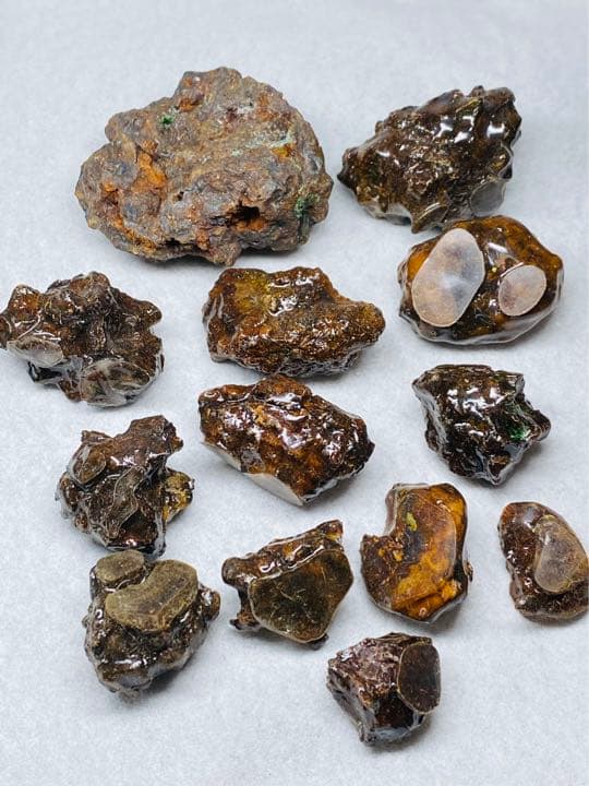 パラサイト隕石　448g セリコ隕石　隕石　メテオライト　石鉄隕石　パラサイト