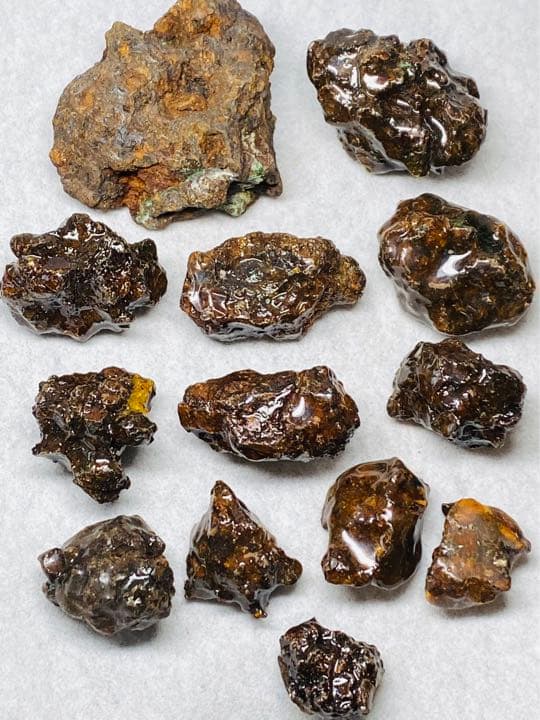 パラサイト隕石　448g セリコ隕石　隕石　メテオライト　石鉄隕石　パラサイト