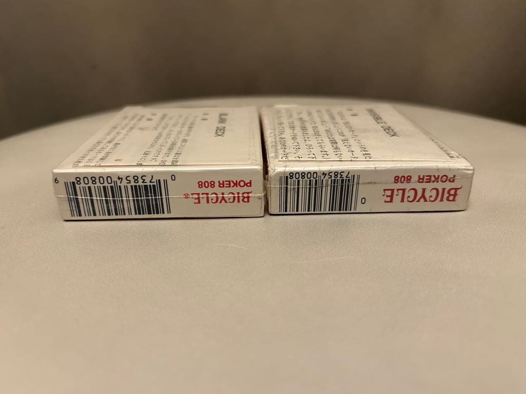 【未開封・希少オハイオ製】トランプBicycle 赤 2種セット