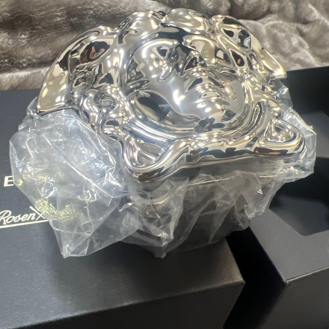 新品　正規品　VERSACE メデューサ　ロゴカップ　ポットシルバー　五万の品